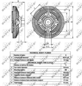 WILMINK GROUP wg1720953 -  Сцепление, вентилятор радиатора
